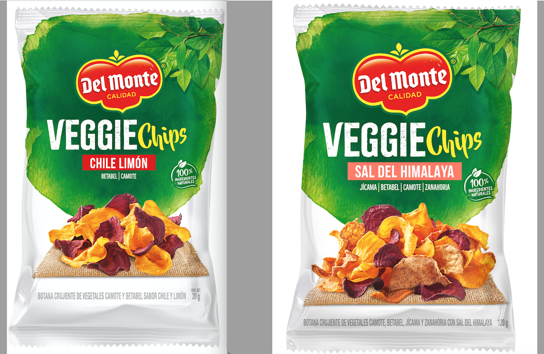 Nuevas Veggie Chips del Monte