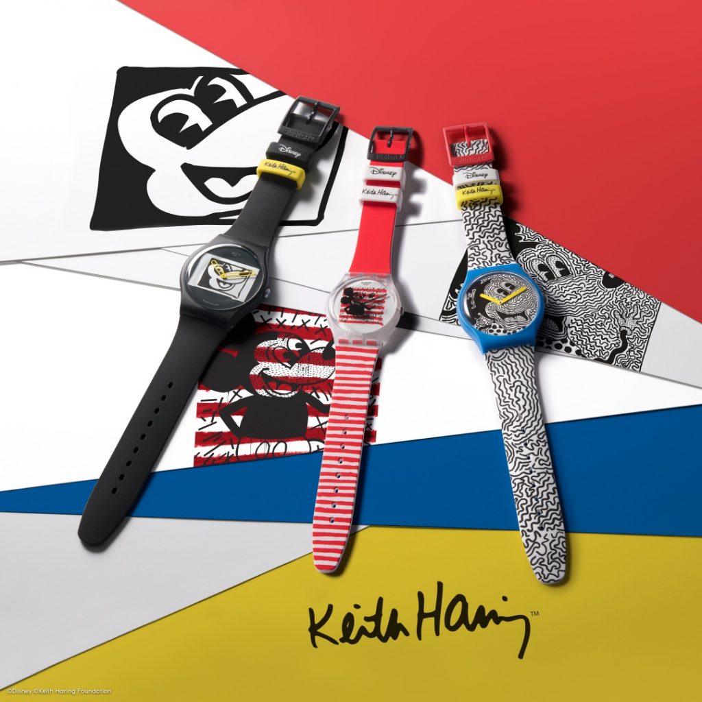 Swatch y Disney Mickey Mouse X Keith Haring