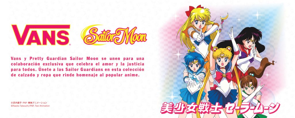 Colección Sailor Moon de Vans