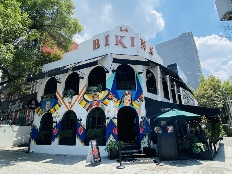La Bikina Polanco una cantina increíble que rinde homenaje a México